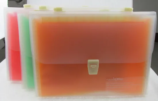 Cusomized Expanding File with Colorful Inner Pockets (E076)