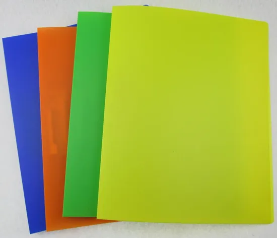 Customized Report Folder with Prong (F038)