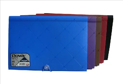 Contrast-Collar Expanding File - 13 Pockets (E1506)