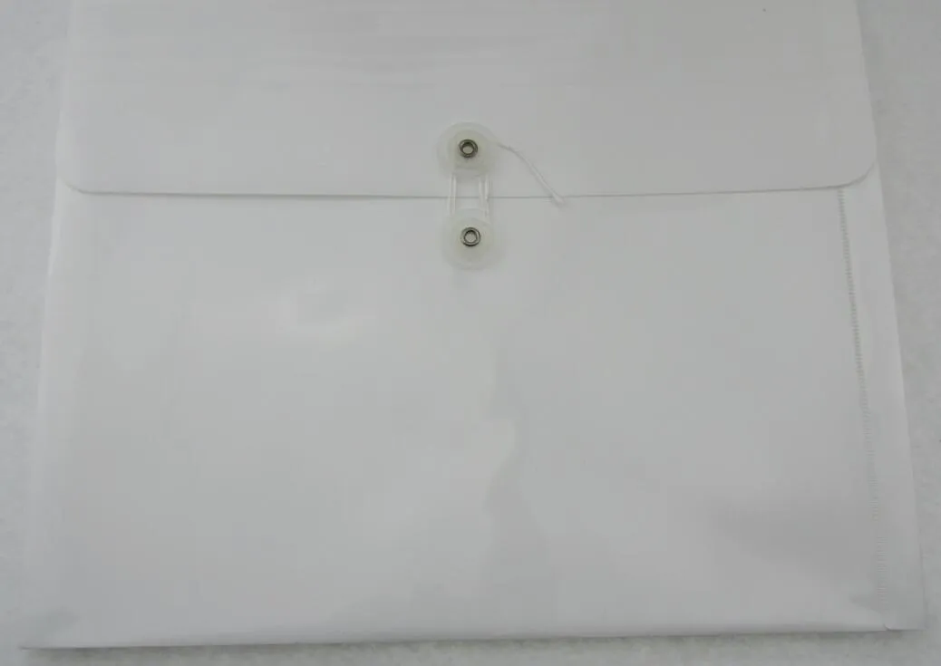 Transparent File Bag with Elastic Strap (F-A030)
