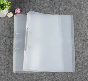Customized 2 Ring Plastic File Folder