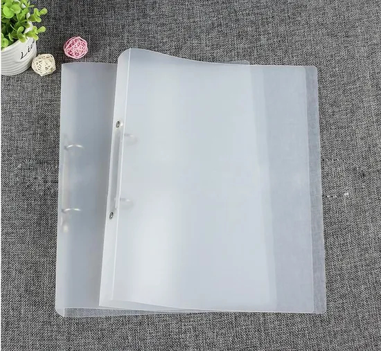 Customized 2 Ring Plastic File Folder