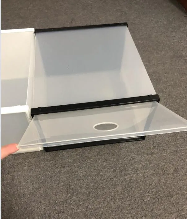 Transparent Plastic Shoe Box Storage for Wholesale