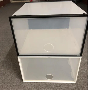 Transparent Plastic Shoe Box Storage for Wholesale