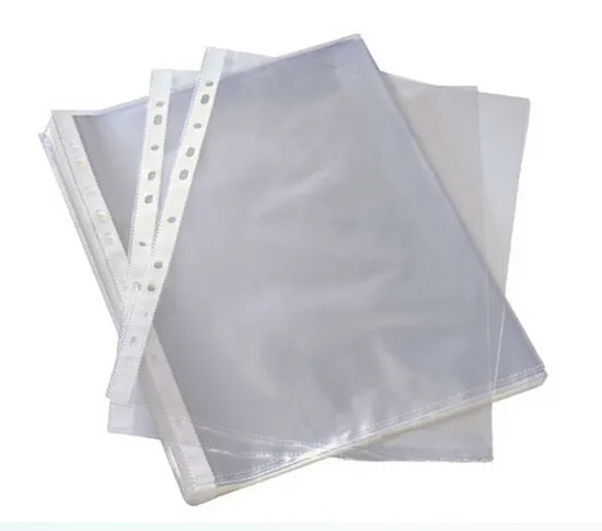 11 Holes PP Sheet Protector 0.025mm