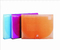 Customized Expanding File with Elastic Band, Heming and Button (E051)