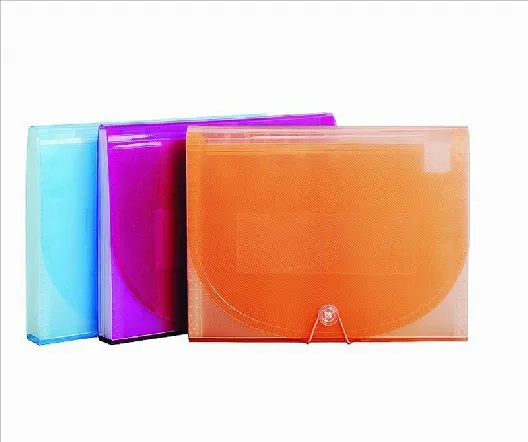 Customized Expanding File with Elastic Band, Heming and Button (E051)