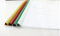 Transparent Color Folder with Plastic Bar /Slide -Lock Folders F2032)