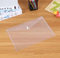 Customized Logo Printed A5 Clear Bag File Folder