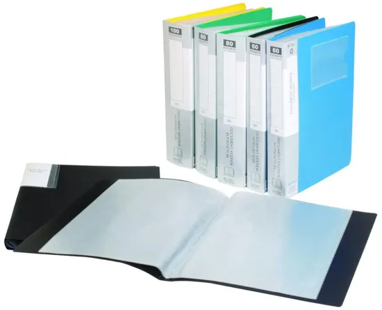 Folder with Protectors Holders in Color (F-A008)