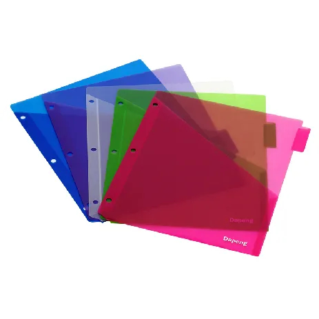 3 Hole Index Divider/ Pocket Portfolio (F-A002)
