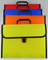 Customized Expanding File with Handle and Button/ (E047)