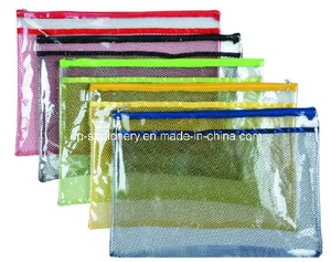 PVC Colorful Zipper Bag (V7101)