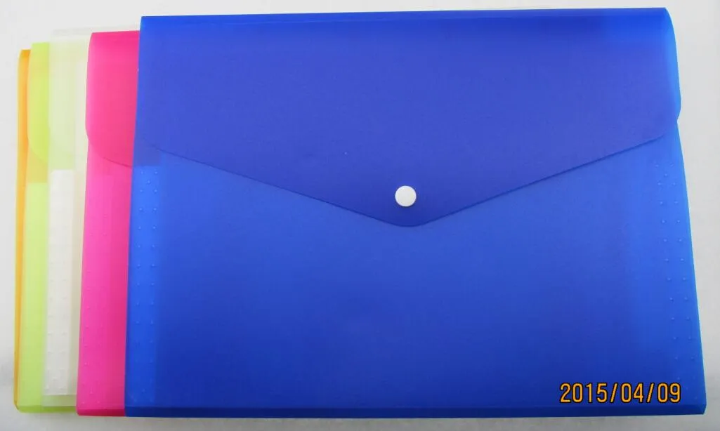 Customized Expanding File 6 Pockets with Button (E054)