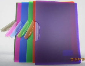 Customized Matt Texture File Folder with Clip (F007)