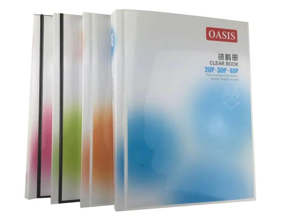 Display Book with Cover /Folder with Protectors Holders (F-A009)