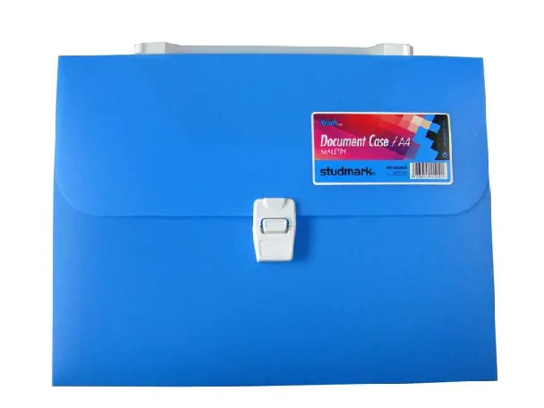 Colorful Expanding File with Button and Handle