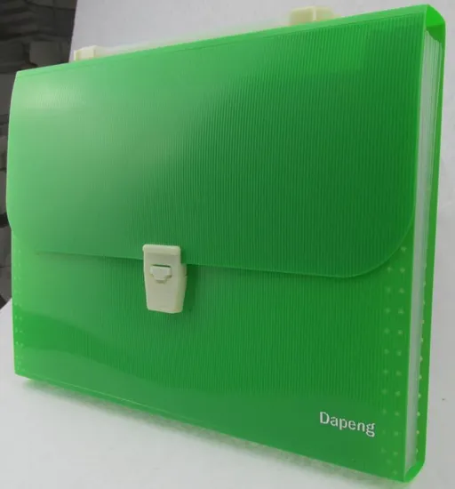 Expanding File with Vertical Line/ File Bag (E048)