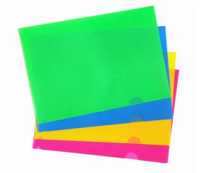 L Shape File Folder for Promotion