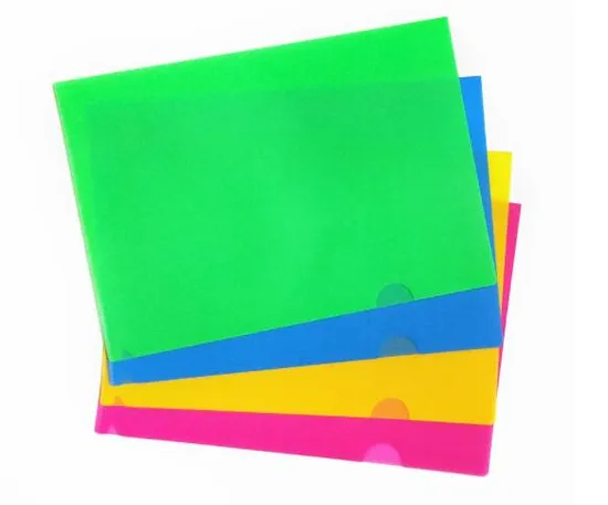 L Shape File Folder for Promotion
