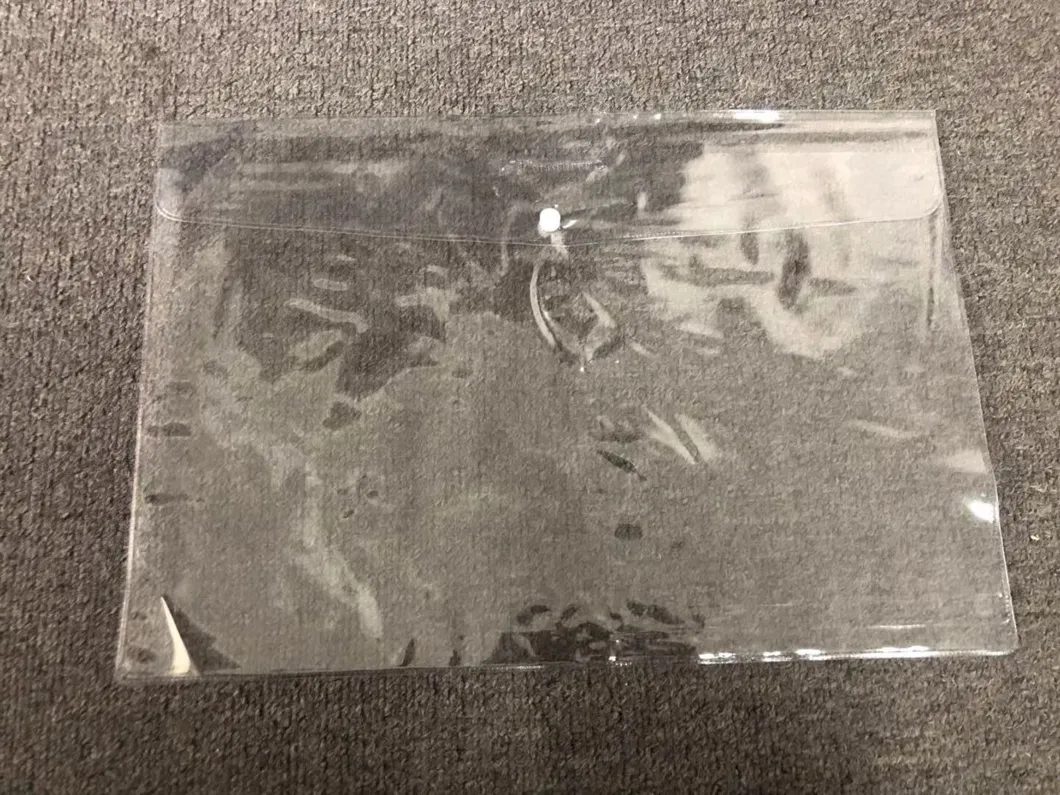 Plastic Envelope with Snap Button
