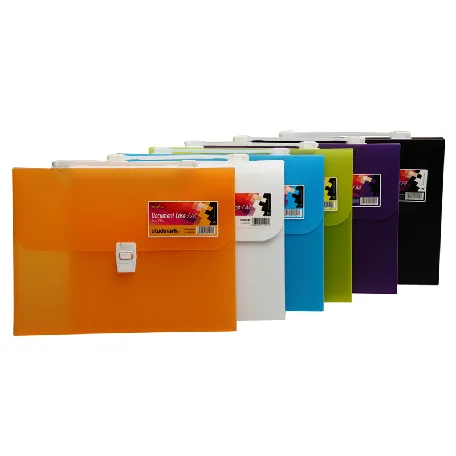 Expanding File with Vertical Line/ File Bag (E048)