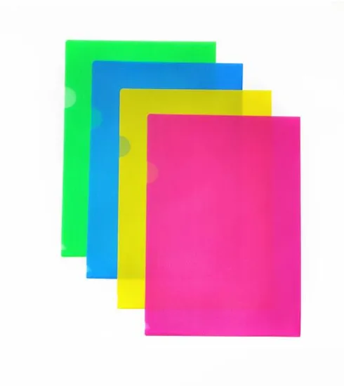L Shape File Folder for Promotion