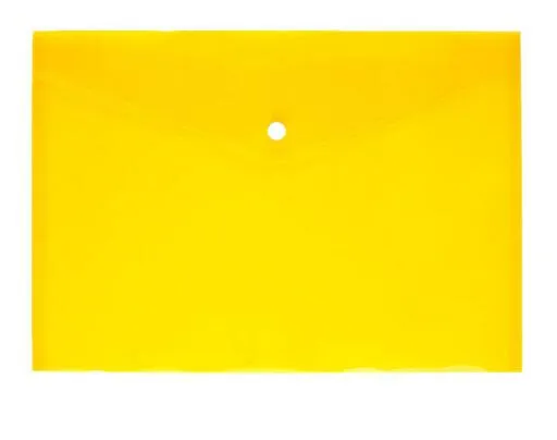 Custom Logo A4 Envelope File Folder with Snap Button