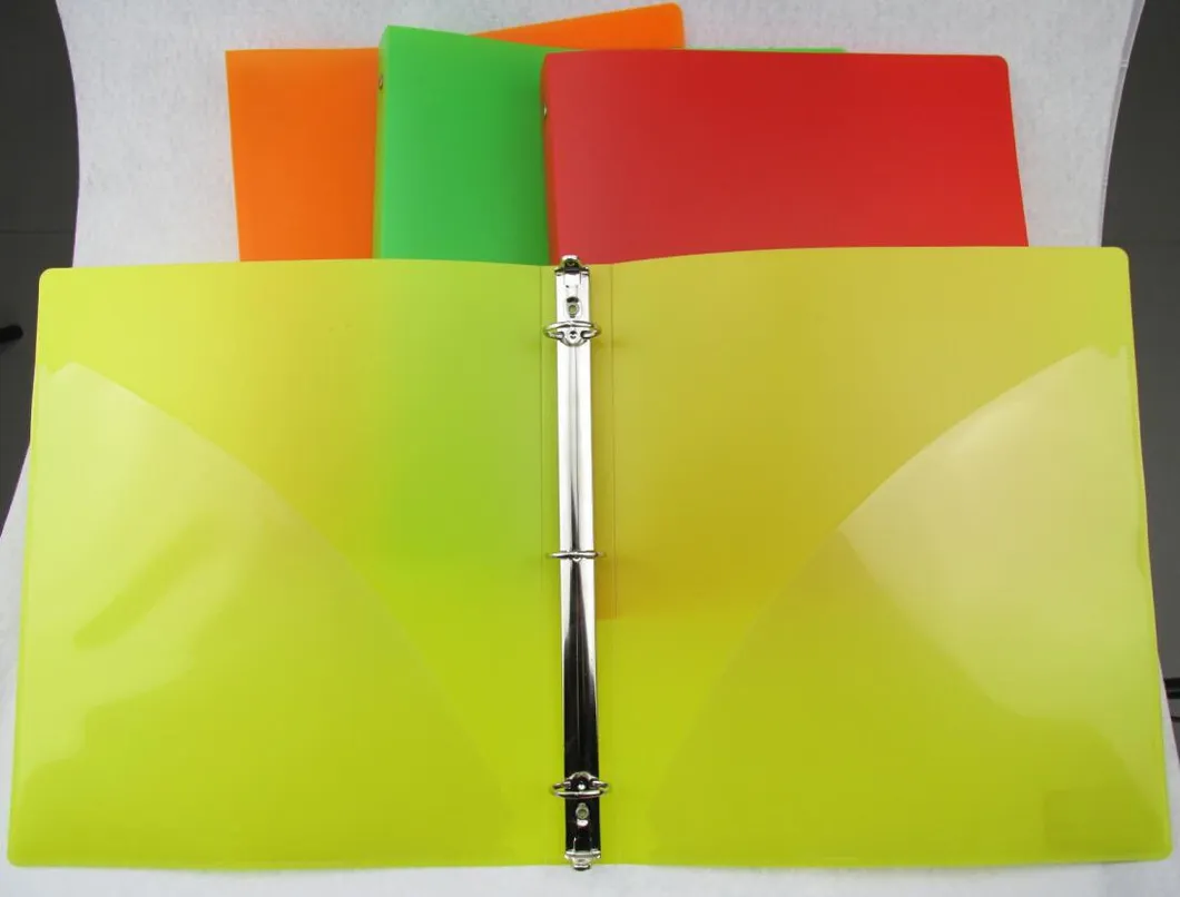 White Color 3 Rings Binder (B-R02)