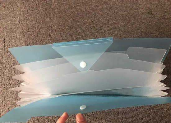5 Pockets Expanding File