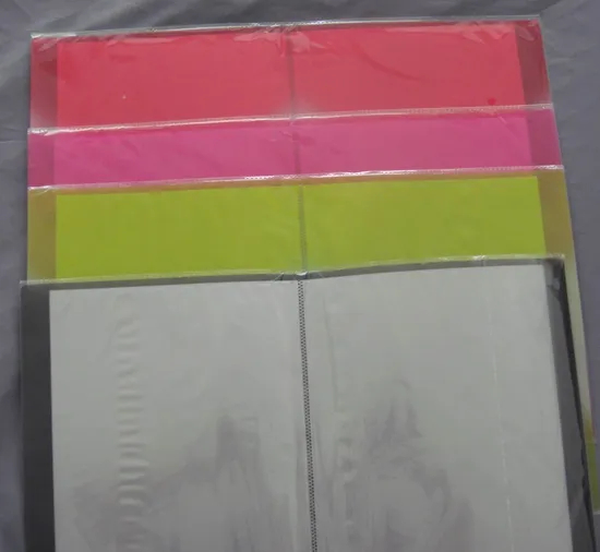 Folder with Protectors Holders in Color (F-A008)