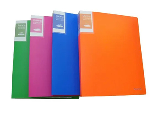 Folder with Protectors Holders in Color (F-A008)