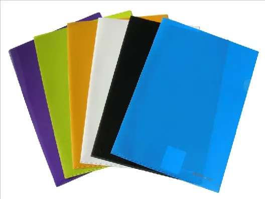 A4/FC Assorted Color L Shaped Folder (F-A014)