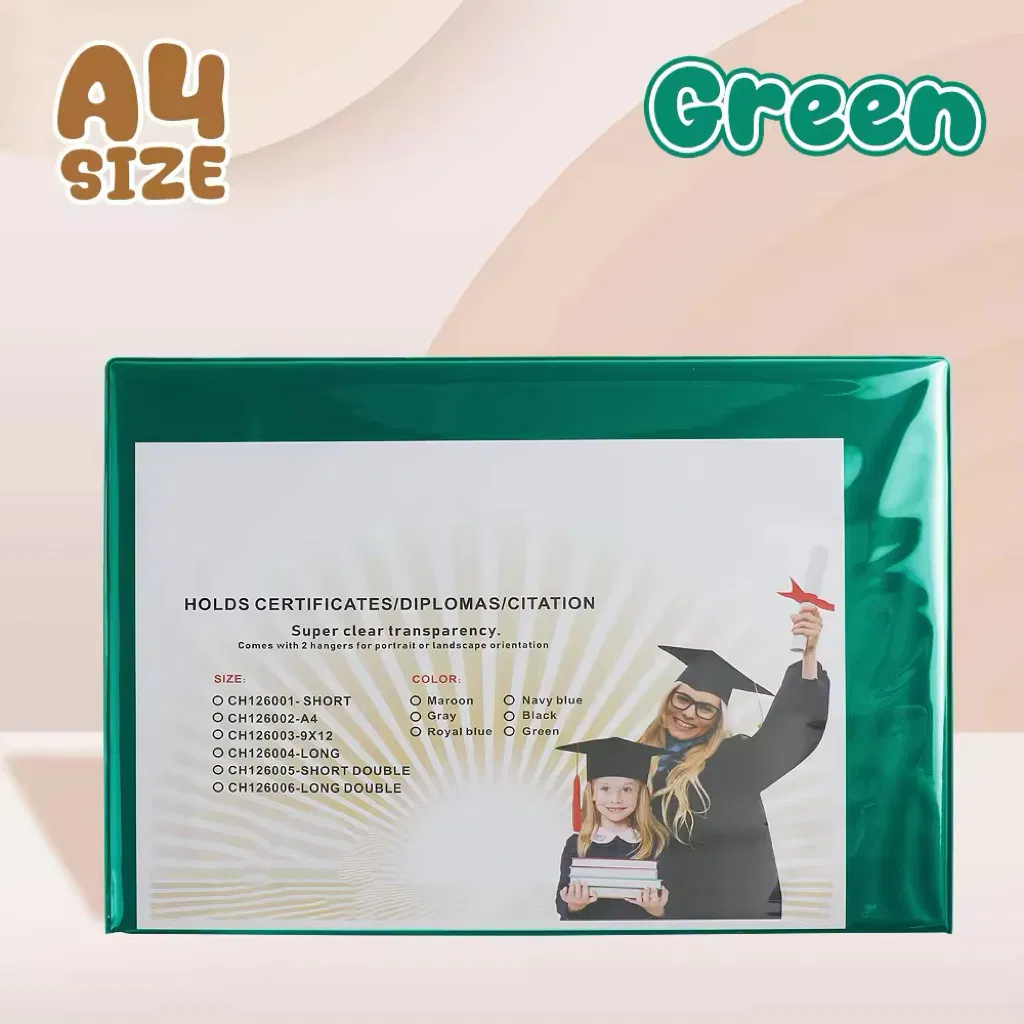Single Sided Certificate Holder A4 Size