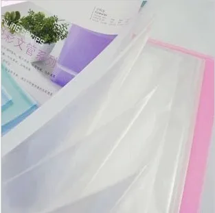 Soft Clear Book in Transparent Color