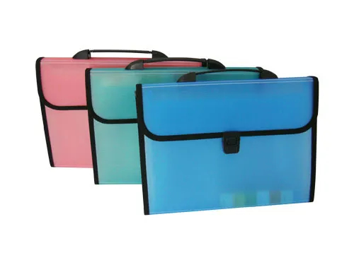 Expanding File with Handle, Heming and Button (E1117)