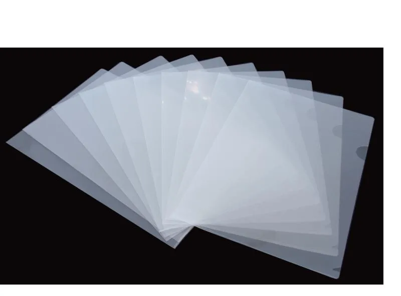 Document Bag, PP Sheet Protector, 11 Hole Sheet Protector (F-A007)