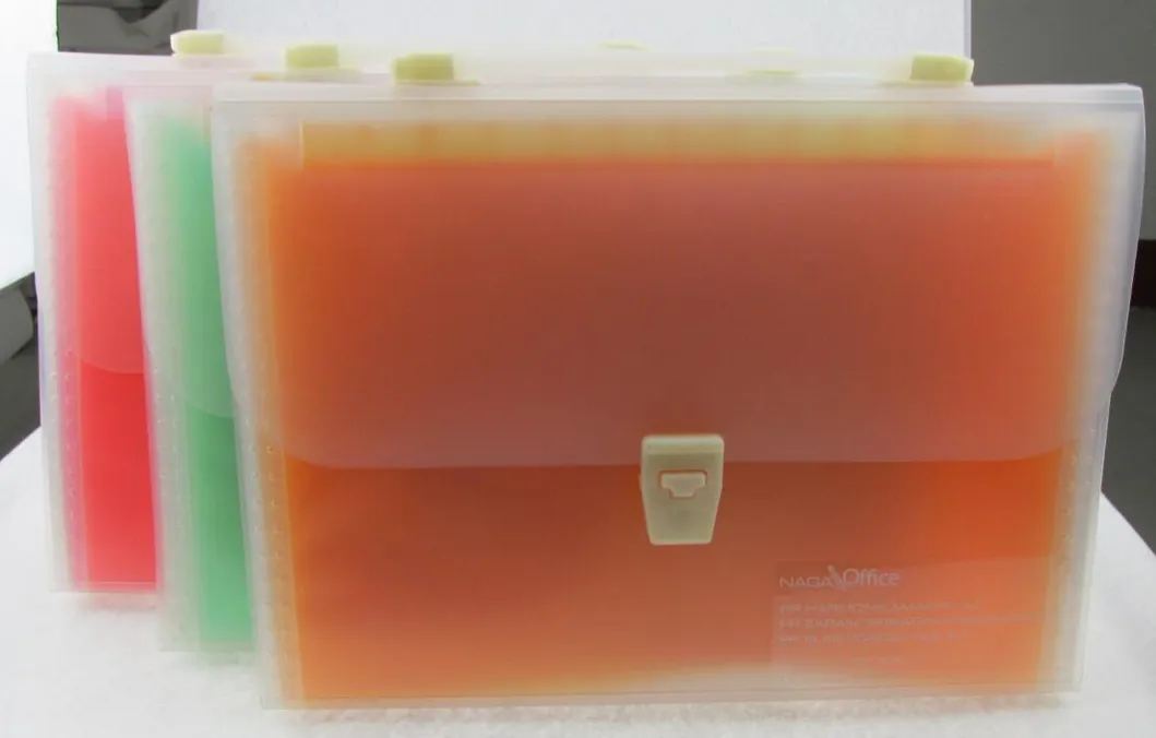 Good Quality A4 Assorted Color Expanding File
