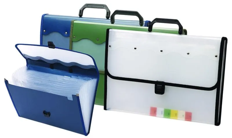 Oasis Expanding File with Button and Handle