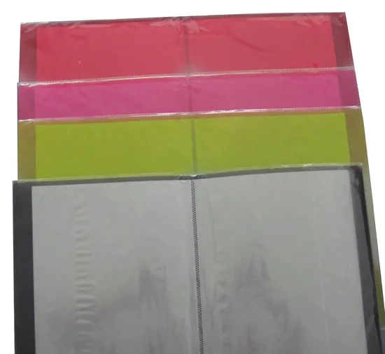 A4/ FC Best Sell Clearbook in 20/30/40/60/80 Pages