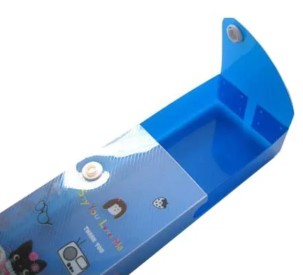 Double Button Pencil Case (P9021)