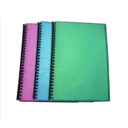 File Folder - Clear Book in Bright Color (F2109-1)