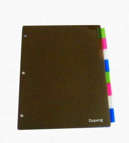 Index Tab Divider, Plastic File Folder (B3112)