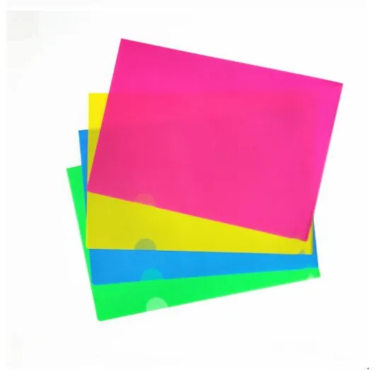 L Shape File Folder for Promotion