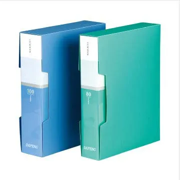 Oasis 30 Pages Clear Book with Colorful Paper Cover