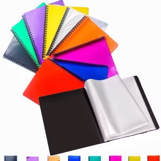 School Office 20 Sheets Clearbook Long and Short Size with Spiral