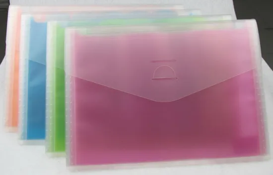 Customized Expanding File 6 Pockets with Button (E054)