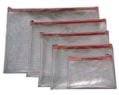 Zipper File Bag with Cloth Edge -6852 (6852)
