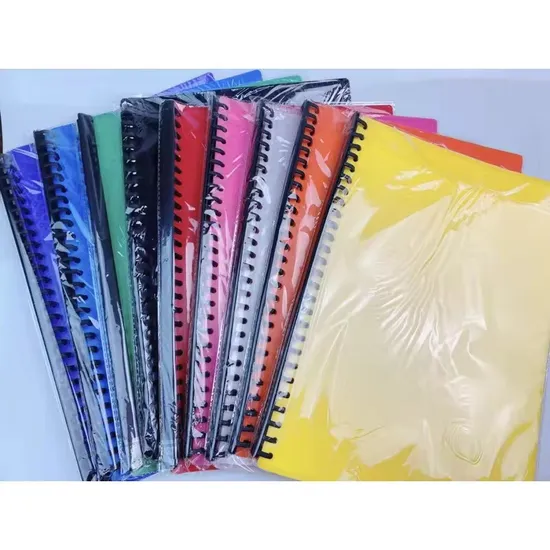 School Office 20 Sheets Clearbook Long and Short Size with Spiral