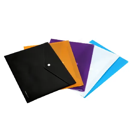PP File Bag/ Button Wallet in Happy Color (F-A017)